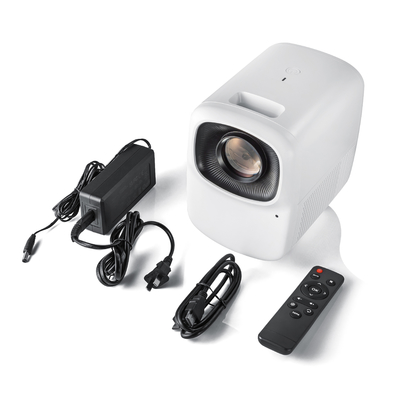スマートな1080P LED LCD携帯用プロジェクター200の内腔の人間の特徴をもつホーム シアター プロジェクター4k