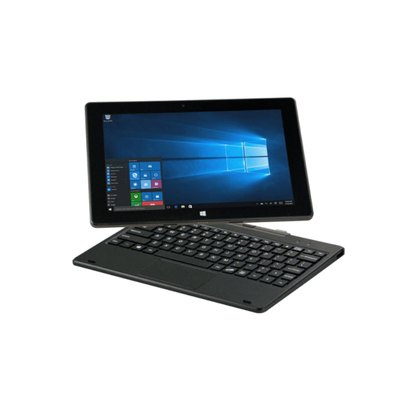 エントリー レベル10.1インチのWindowsのラップトップの取り外し可能なキーボード2 USB2.0