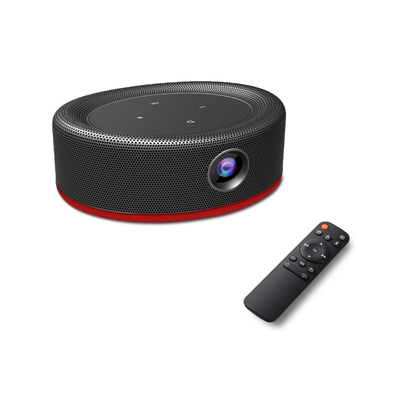 350内腔1080P HDプロジェクターDLPのアンドロイド8.1の携帯電話プロジェクター4K