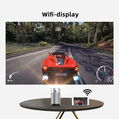 屋外のスマートな人間の特徴をもつプロジェクター劇場無線1080P LED DLP小型プロジェクター
